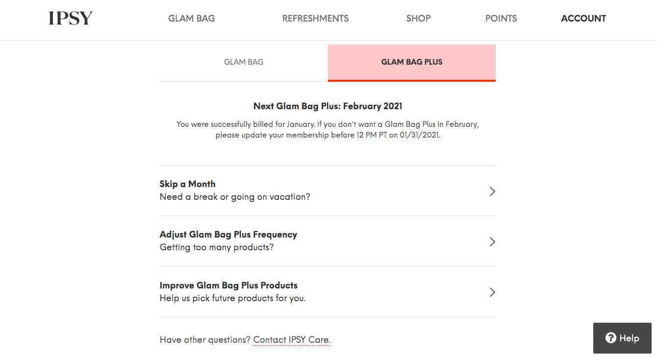 ipsy customer service email address